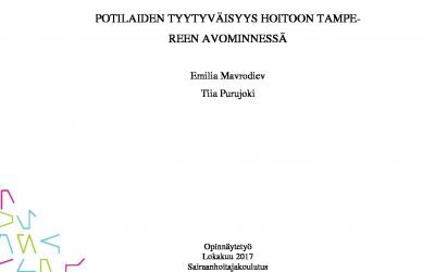 Tampereen Avominnen hoidon tuloksellisuutta ja laatua tutkittu vuosilta 2005-2017. Avominnen hoitometodiikka tuottaa tulosta. Tutustu tutkimukseen: