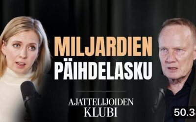 Avominne klinikoiden perustaja Mika Arramies Ajattelijoiden klubin vieraana -Miljardien päihdelasku podcast